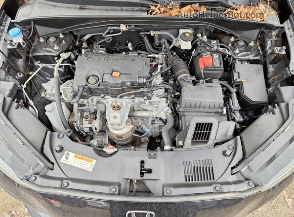 3CZRZ2H5XRM729166 2024 HONDA HR-V Black Engine compartment view