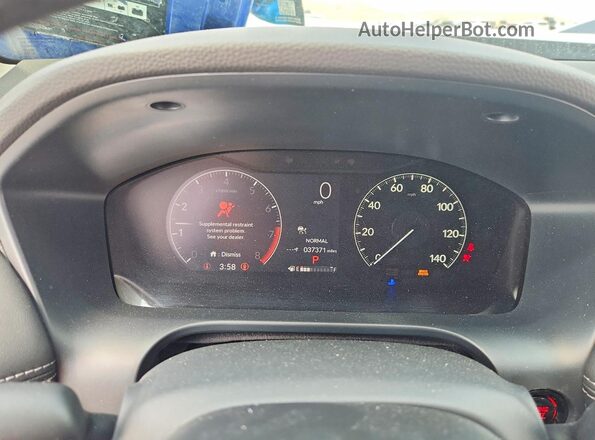 3CZRZ2H70PM708907 2023 HONDA HR-V Charcoal Vista del cuadro de instrumentos