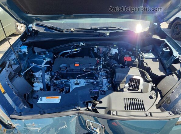 3CZRZ2H70VM700593 2027 HONDA HR-V Blue ძრავის განყოფილების ხედი