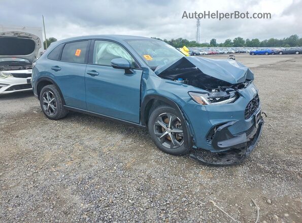 3CZRZ2H71PM749613 2023 HONDA HR-V Blue Front right