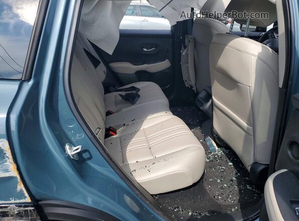 3CZRZ2H71SM702803 2025 HONDA HR-V Бирюзовый Вид задней части салона