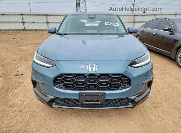 3CZRZ2H72RM742270 2024 HONDA HR-V Синий Вид спереди
