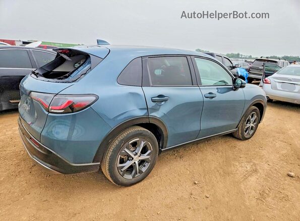 3CZRZ2H72RM742270 2024 HONDA HR-V Синий Задняя правая четверть