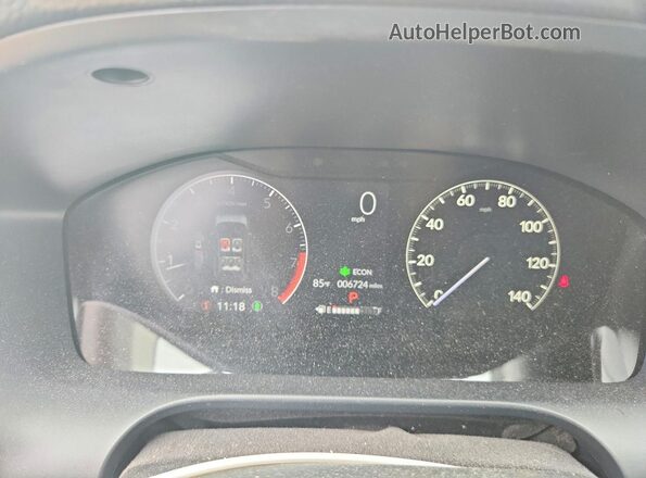 3CZRZ2H72RM742270 2024 HONDA HR-V Синий Вид щитка приборов