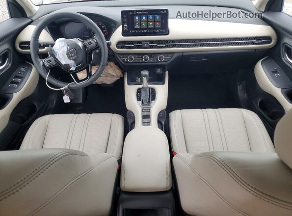 3CZRZ2H72SM726978 2025 HONDA HR-V Silver Widok deski rozdzielczej