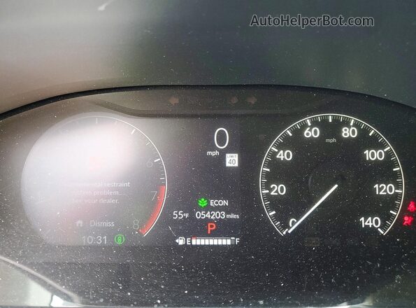 3CZRZ2H72SM726978 2025 HONDA HR-V Silver Widok zestawu wskaźników