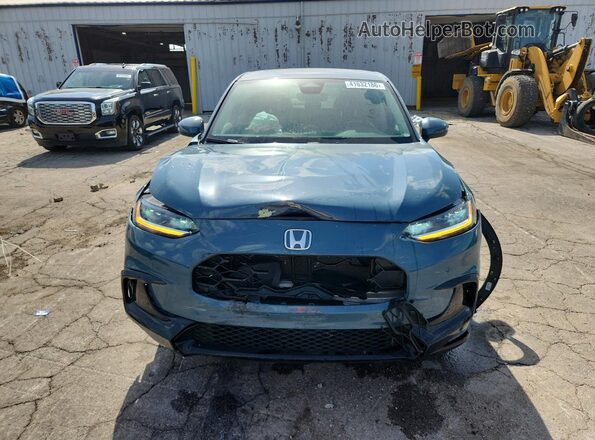 3CZRZ2H73RM709987 2024 HONDA HR-V Синий Вид спереди