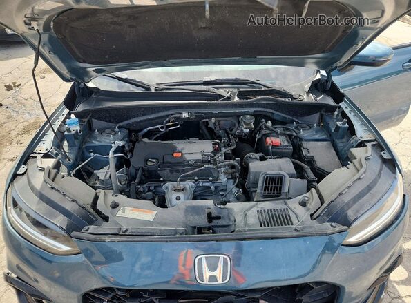 3CZRZ2H73RM709987 2024 HONDA HR-V Синий Вид подкапотного пространства