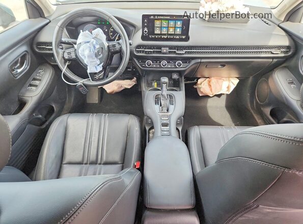 3CZRZ2H73RM709987 2024 HONDA HR-V Синий Вид панели приборов
