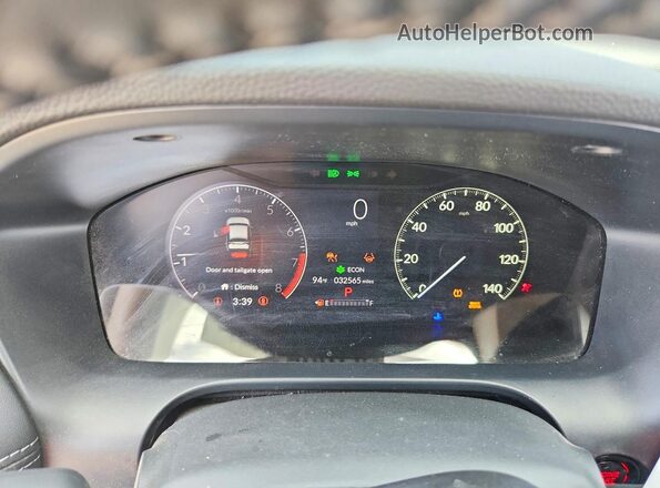 3CZRZ2H73RM709987 2024 HONDA HR-V Синий Вид щитка приборов