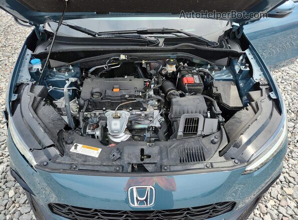 3CZRZ2H73RM772118 2024 HONDA HR-V Blue Սալոնի հետևի տեսք