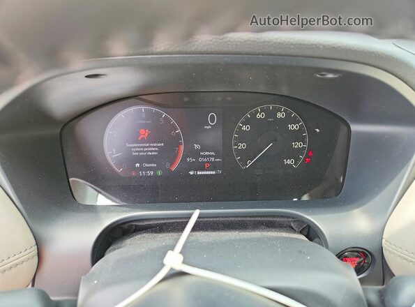 3CZRZ2H73RM772118 2024 HONDA HR-V Blue Սարքավորումների վահանակի տեսք