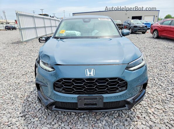 3CZRZ2H73RM772118 2024 HONDA HR-V Blue Դիմացի տեսք