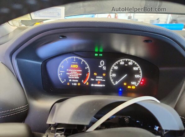 3CZRZ2H73TM768609 2026 HONDA HR-V Black Widok zestawu wskaźników