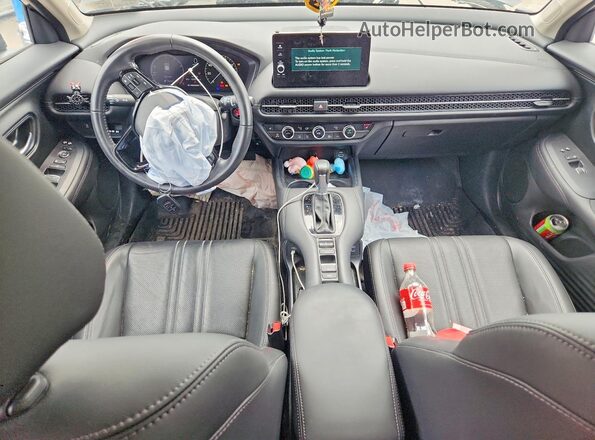 3CZRZ2H74RM758308 2024 HONDA HR-V Black Dashboard view