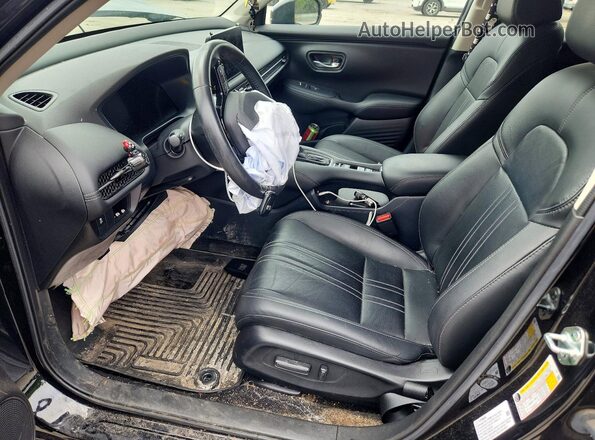 3CZRZ2H74RM758308 2024 HONDA HR-V Black Front interior view