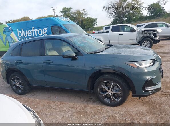 3CZRZ2H75SM794126 2025 HONDA HR-V Blue Սալոնի 360 աստիճան տեսք