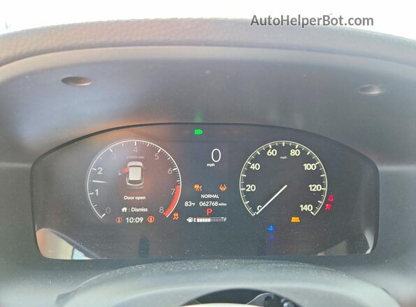 3CZRZ2H76RM700975 2024 HONDA HR-V Gray Vista del cuadro de instrumentos