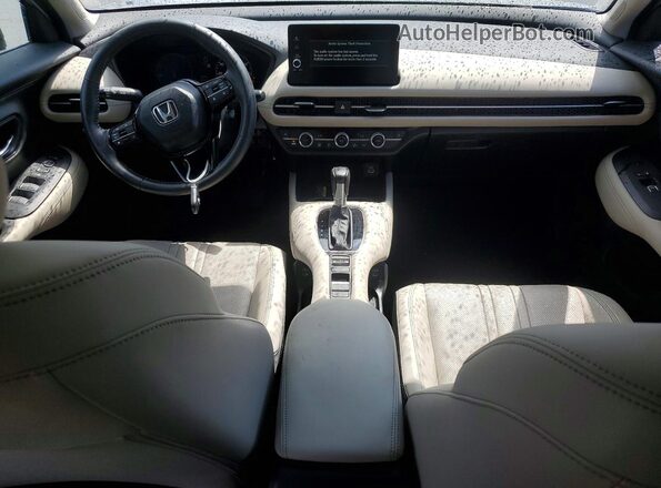 3CZRZ2H77RM708292 2024 HONDA HR-V Silver წინა პანელის ხედი
