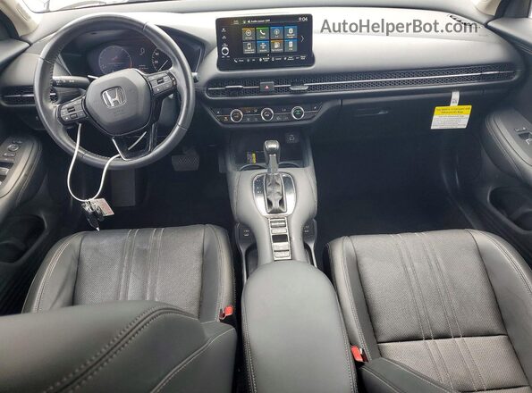 3CZRZ2H77RM715114 2024 HONDA HR-V Gray Dashboard view