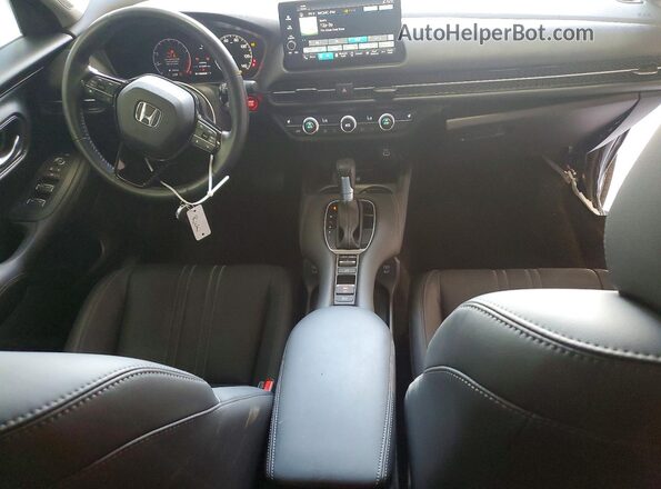 3CZRZ2H77RM785406 2024 HONDA HR-V Black Dashboard view