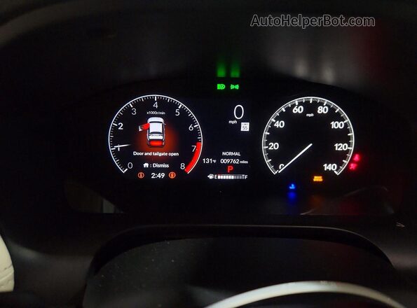 3CZRZ2H77SM728614 2025 HONDA HR-V Серый Вид щитка приборов