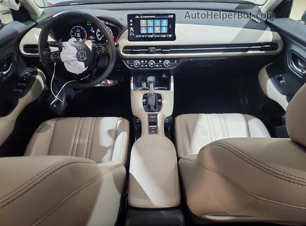 3CZRZ2H77SM728614 2025 HONDA HR-V Серый Вид панели приборов