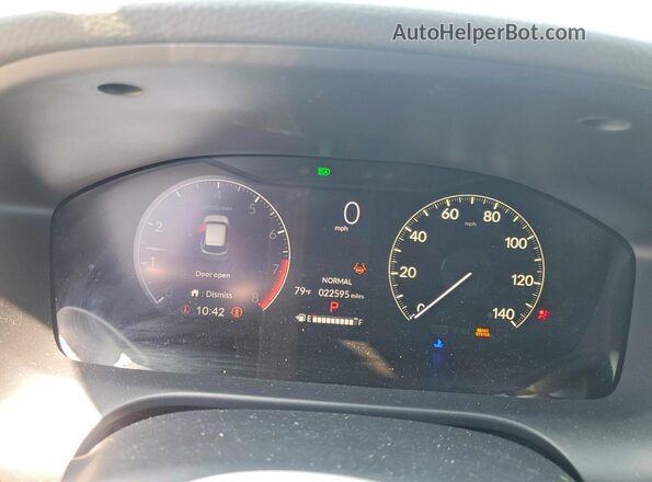 3CZRZ2H78SM701681 2025 HONDA HR-V Черный Вид щитка приборов