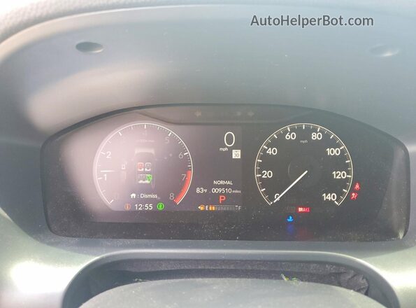 3CZRZ2H79TM730415 2026 HONDA HR-V Gray Вид щитка приладів