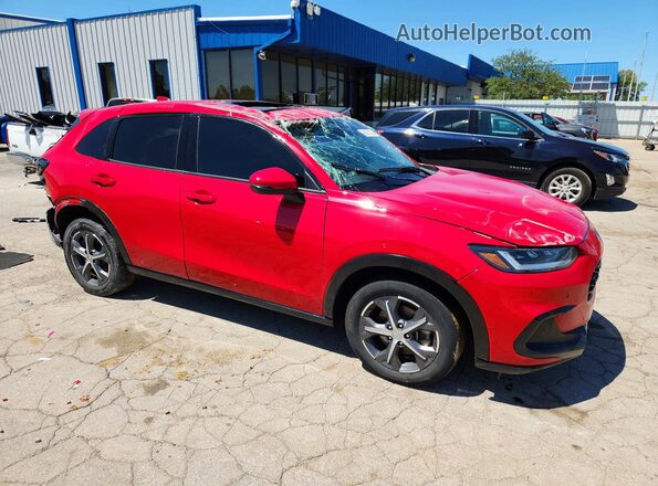 3CZRZ2H7XPM748556 2023 HONDA HR-V Red Передня права чверть