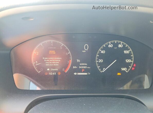 3CZRZ2H7XRM721019 2024 HONDA HR-V Teal Սարքավորումների վահանակի տեսք