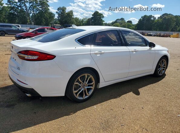 3FA6P0CD0KR117333 2019 FORD FUSION White Задня права чверть