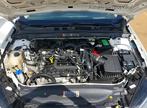 3FA6P0CD0KR117333 2019 FORD FUSION White Вид задньої частини салону
