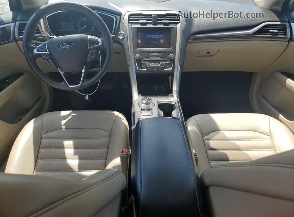 3FA6P0CD0KR236872 2019 FORD FUSION Black Dashboard view