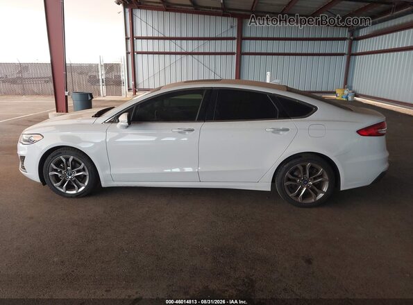 3FA6P0CD1KR284817 2019 FORD FUSION White Սալոնի 360 աստիճան տեսք