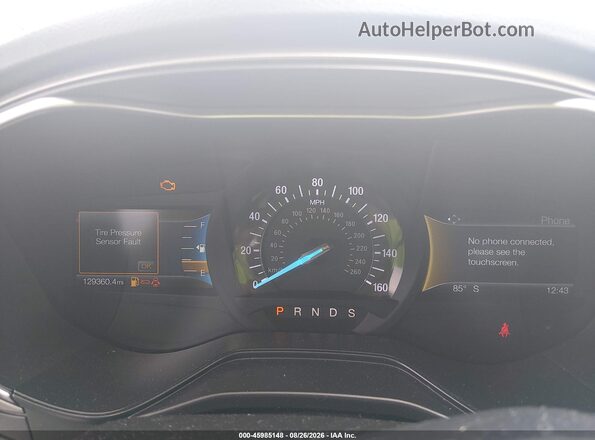 3FA6P0CD2KR237733 2019 FORD FUSION Белый Вид задних сидений