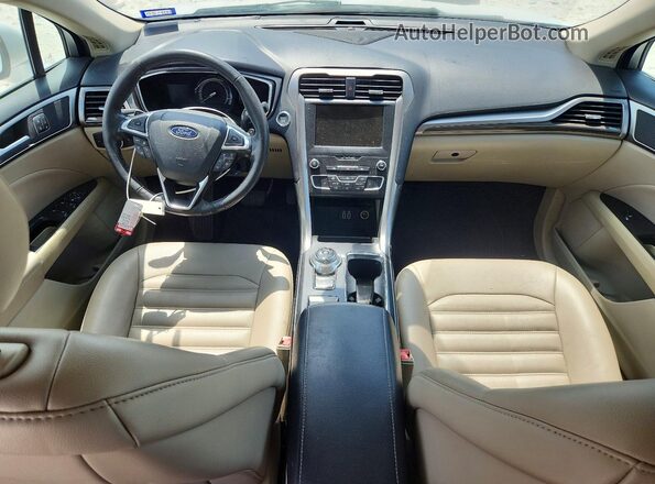 3FA6P0CD2KR252572 2019 FORD FUSION White Dashboard view