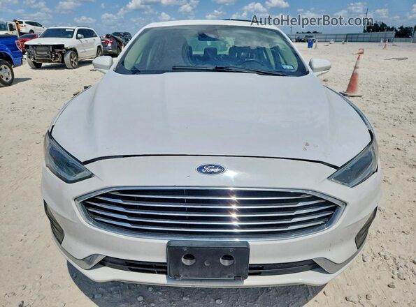 3FA6P0CD2KR252572 2019 FORD FUSION White Rear interior view