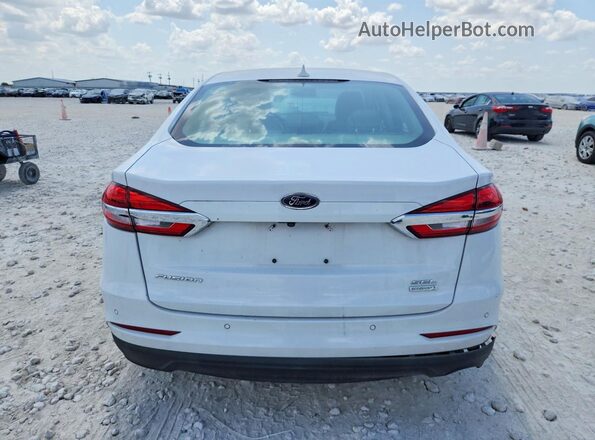 3FA6P0CD2KR252572 2019 FORD FUSION White Rear view