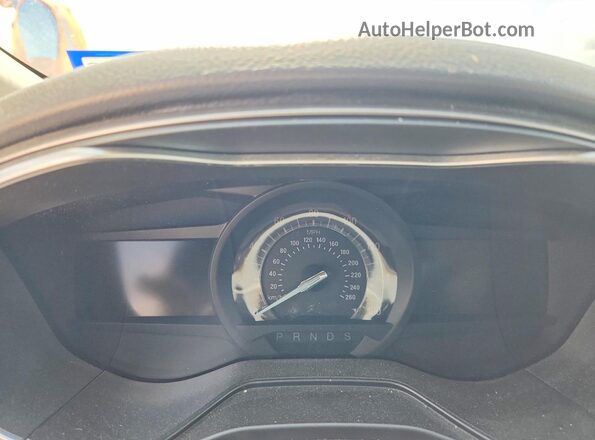 3FA6P0CD2KR252572 2019 FORD FUSION White Instrument cluster view