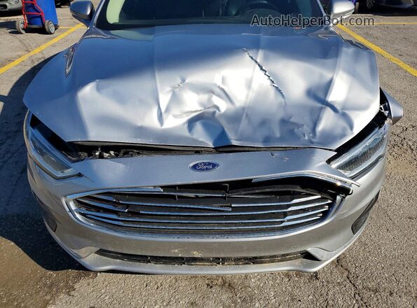 3FA6P0CD2LR125676 2020 FORD FUSION Silver Սալոնի հետևի տեսք