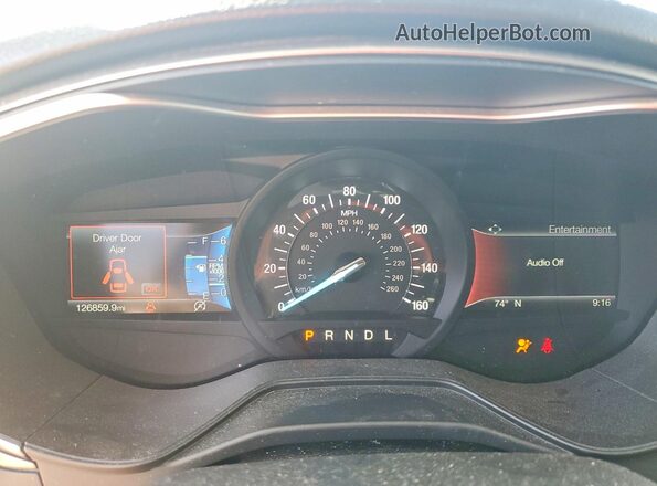 3FA6P0CD2LR125676 2020 FORD FUSION Silver Սարքավորումների վահանակի տեսք