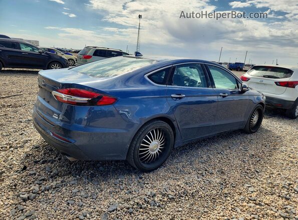 3FA6P0CD3KR116984 2019 FORD FUSION Blue Trasero derecho