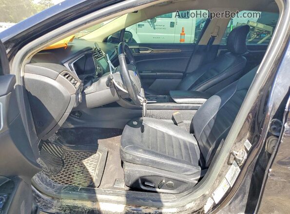 3FA6P0CD3KR236638 2019 FORD FUSION Brown Front interior view