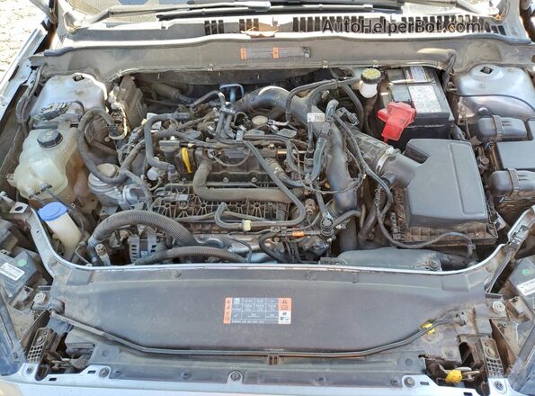3FA6P0CD4LR177892 2020 FORD FUSION Silver Սալոնի հետևի տեսք
