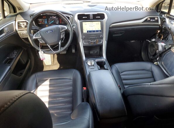 3FA6P0CD4LR177892 2020 FORD FUSION Silver Առջևի վահանակի տեսք
