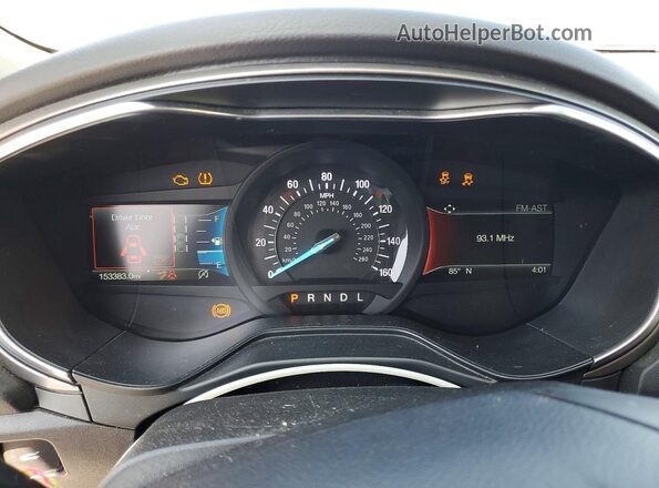 3FA6P0CD4LR177892 2020 FORD FUSION Silver Սարքավորումների վահանակի տեսք