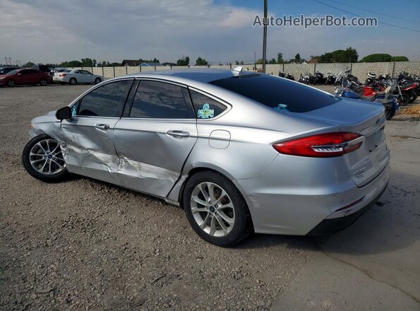 3FA6P0CD5KR270791 2019 FORD FUSION Серебряный Задняя левая четверть
