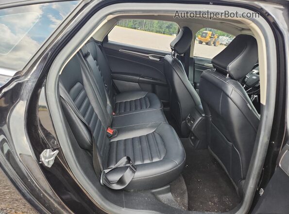 3FA6P0CD5LR111349 2020 FORD FUSION Черный Вид задних сидений