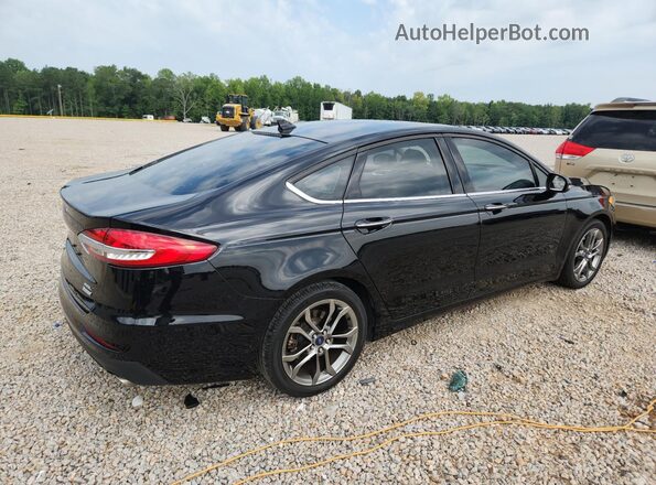 3FA6P0CD5LR111349 2020 FORD FUSION Черный Задняя правая четверть